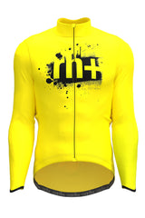 Maglia maniche lunghe  Rh+ Rask - Giallo fluo