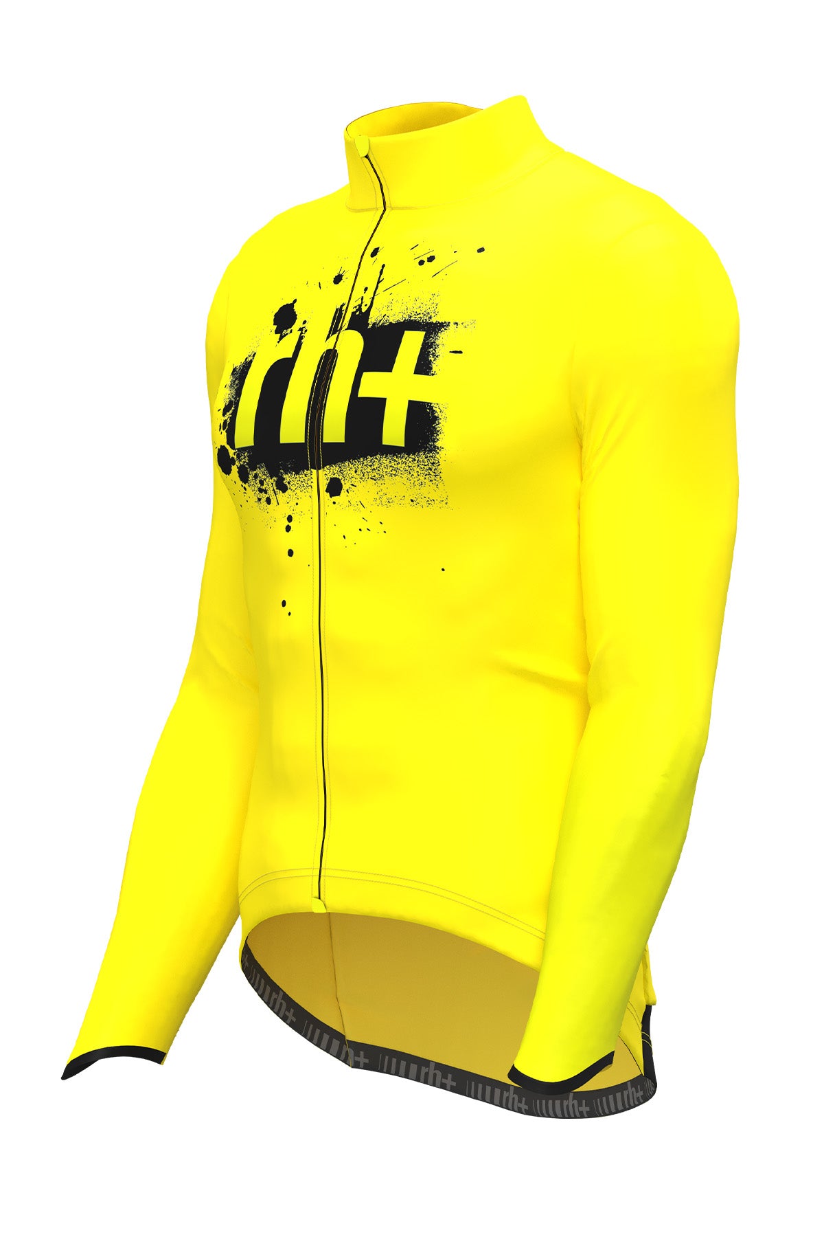 Maglia maniche lunghe  Rh+ Rask - Giallo fluo