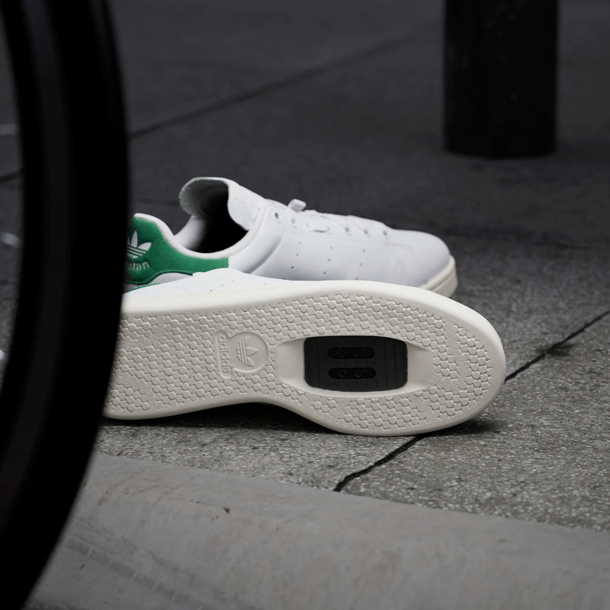 Scarpe Adidas Velostan Smith - Bianco - H