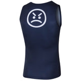 Maglia intima senza maniche MBwear Smile - Blu - P