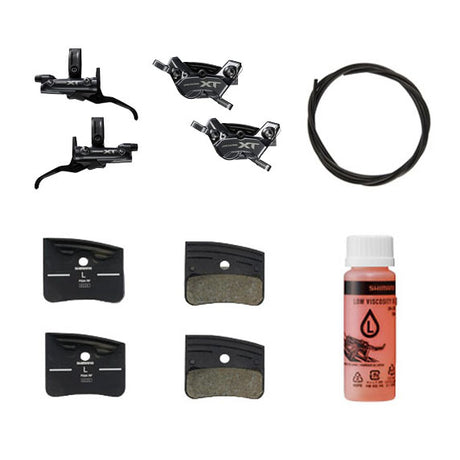 Kit freno Shimano Deore XT BRM8220JTBLM8200UPG - Coppia Shimano