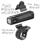 Kit luci Knog Blinder 1000 + Blinder Square Rear Knog