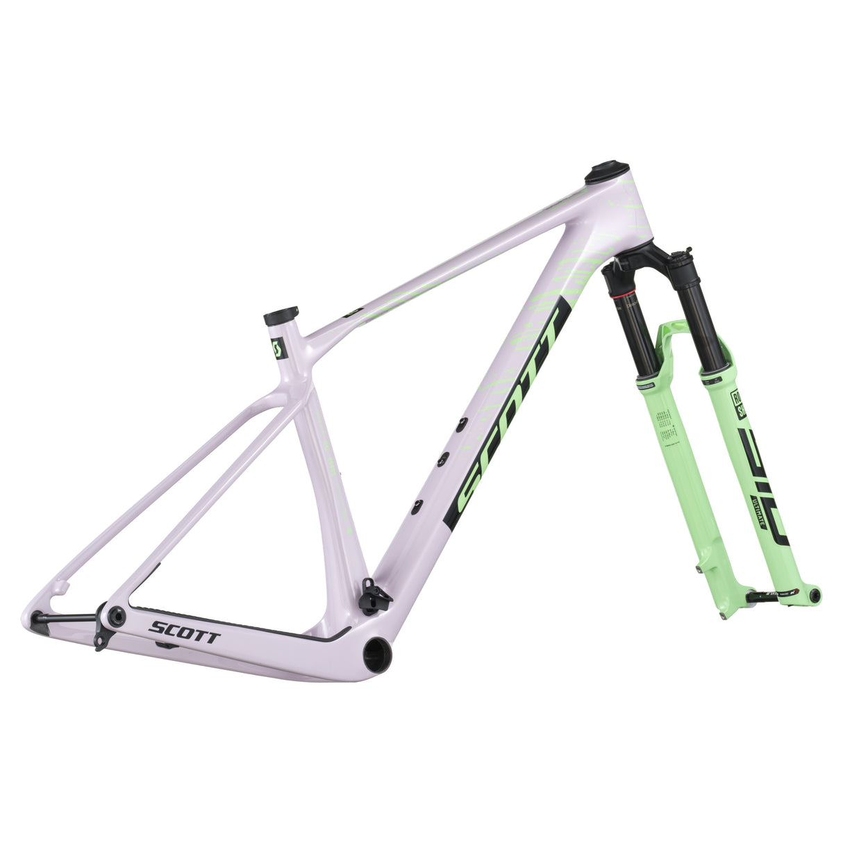 Rahmen- und Gabel-Kit Scott Scale RC World Cup HMX - Violett