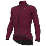 Maglia maniche lunghe Ale R-EV1 Thermal - Bordeaux - F