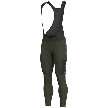 Calzamaglia Ale Off Road Gravel Stones Cargo - Verde scuro - F