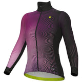 Maglia maniche lunghe donna Ale PR-S Circus - Fucsia - H