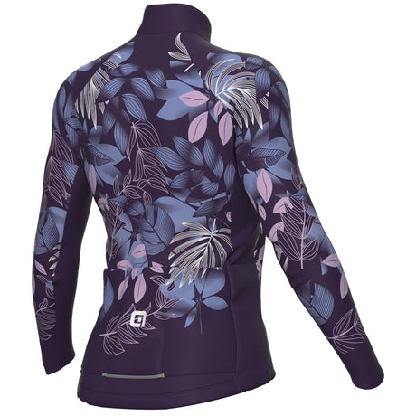Maglia maniche lunghe donna Ale PR-E Green Garden - Viola - H