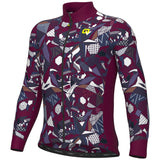 Maglia maniche lunghe Ale PRAGMA Over - Bordeaux - I