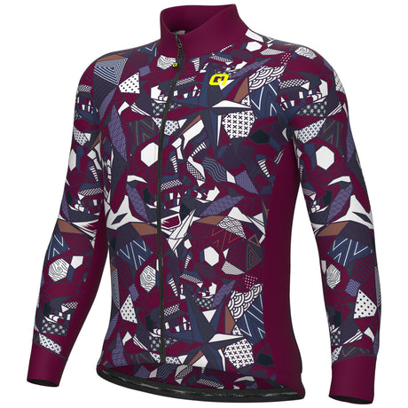 Maglia maniche lunghe Ale PRAGMA Over - Bordeaux - I