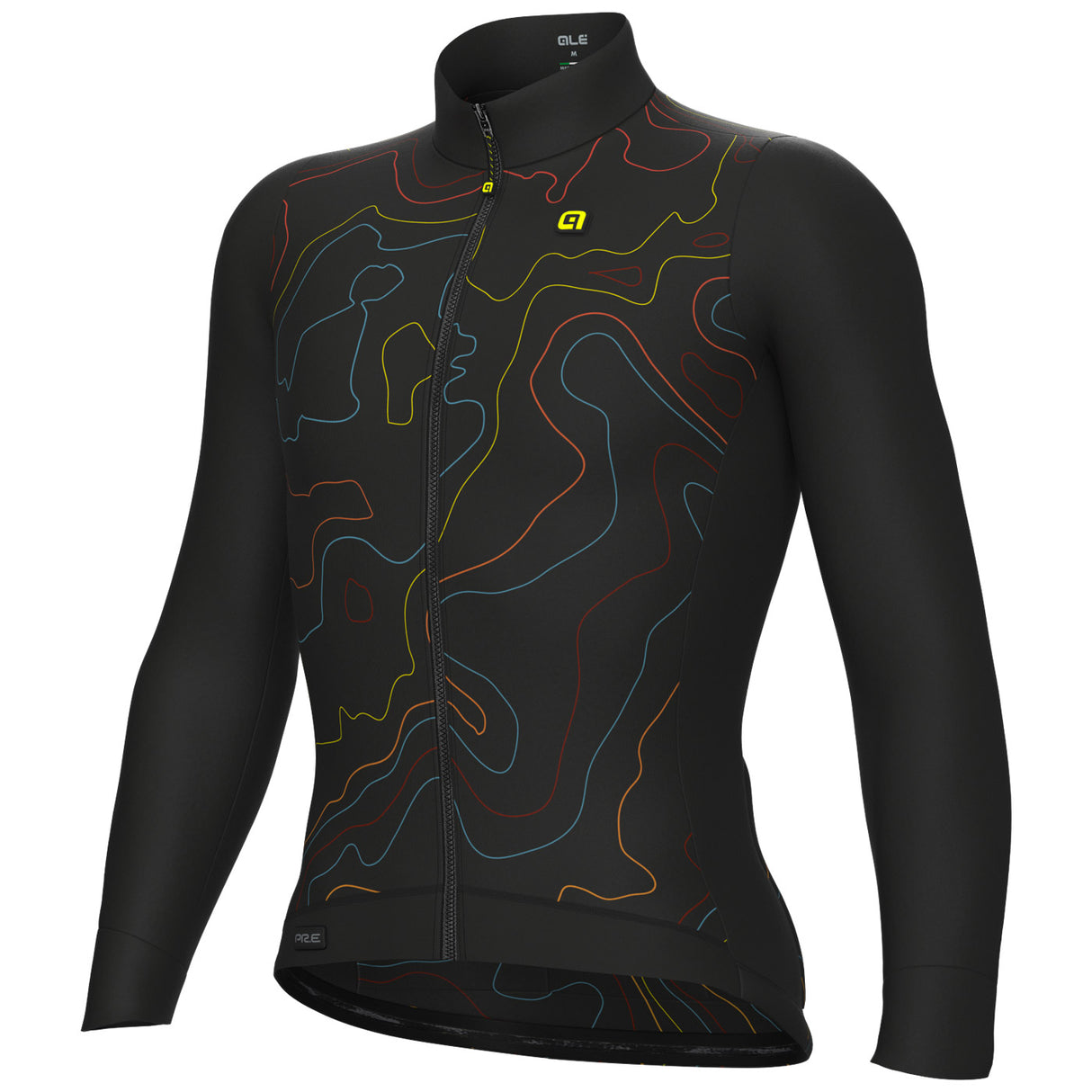 Maglia maniche lunghe Ale PR-E Top - Nero - M