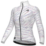 Maglia maniche lunghe donna Ale PR-E Byte - Bianco - A