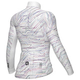 Maglia maniche lunghe donna Ale PR-E Byte - Bianco - B