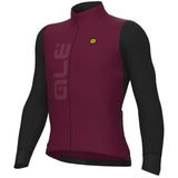 Langarmtrikot Ale R-EV1 Quick - Bordeaux - I