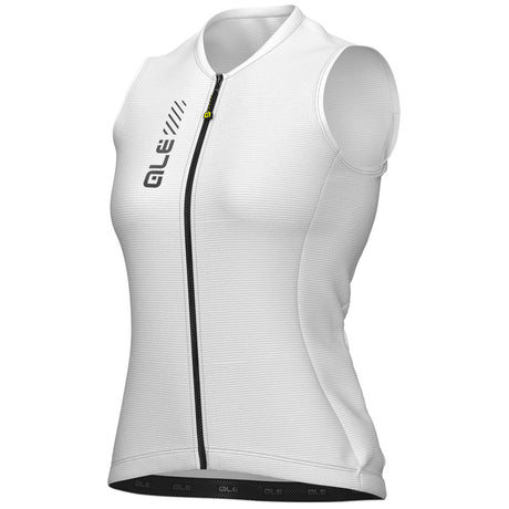 Maglia donna senza maniche Ale Pragma Color Block 2.0 - Bianco - H