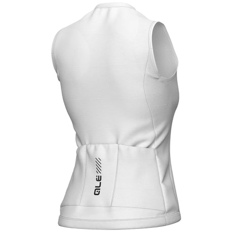 Maglia donna senza maniche Ale Pragma Color Block 2.0 - Bianco - I