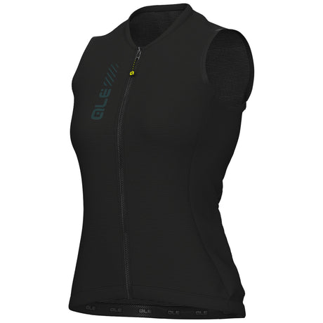 Maglia donna senza maniche Ale Pragma Color Block 2.0 - Nero - H