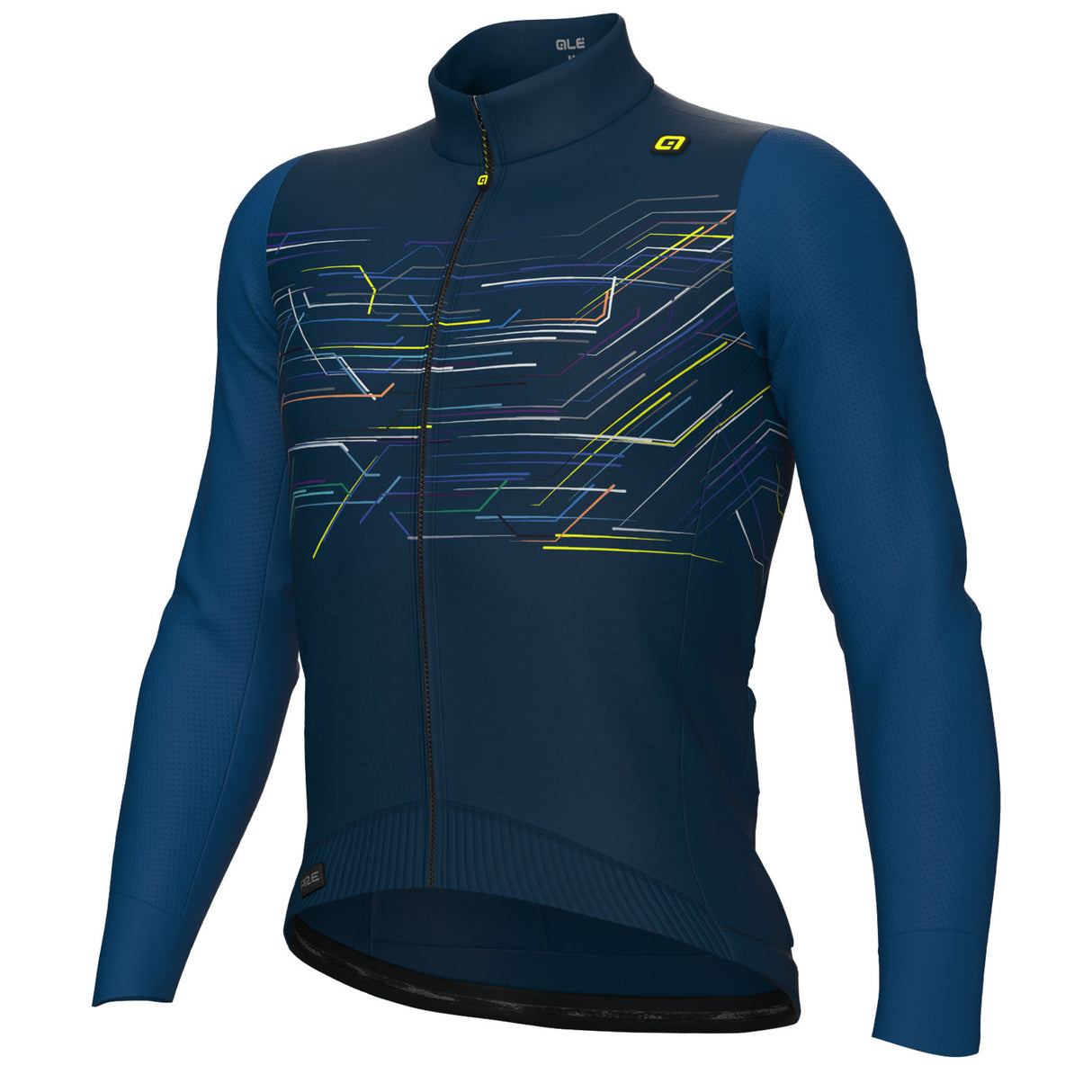 Maglia maniche lunghe Ale PR-E Megabyte - Blu - F