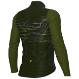 Maglia maniche lunghe Ale PR-E Megabyte - Verde - O