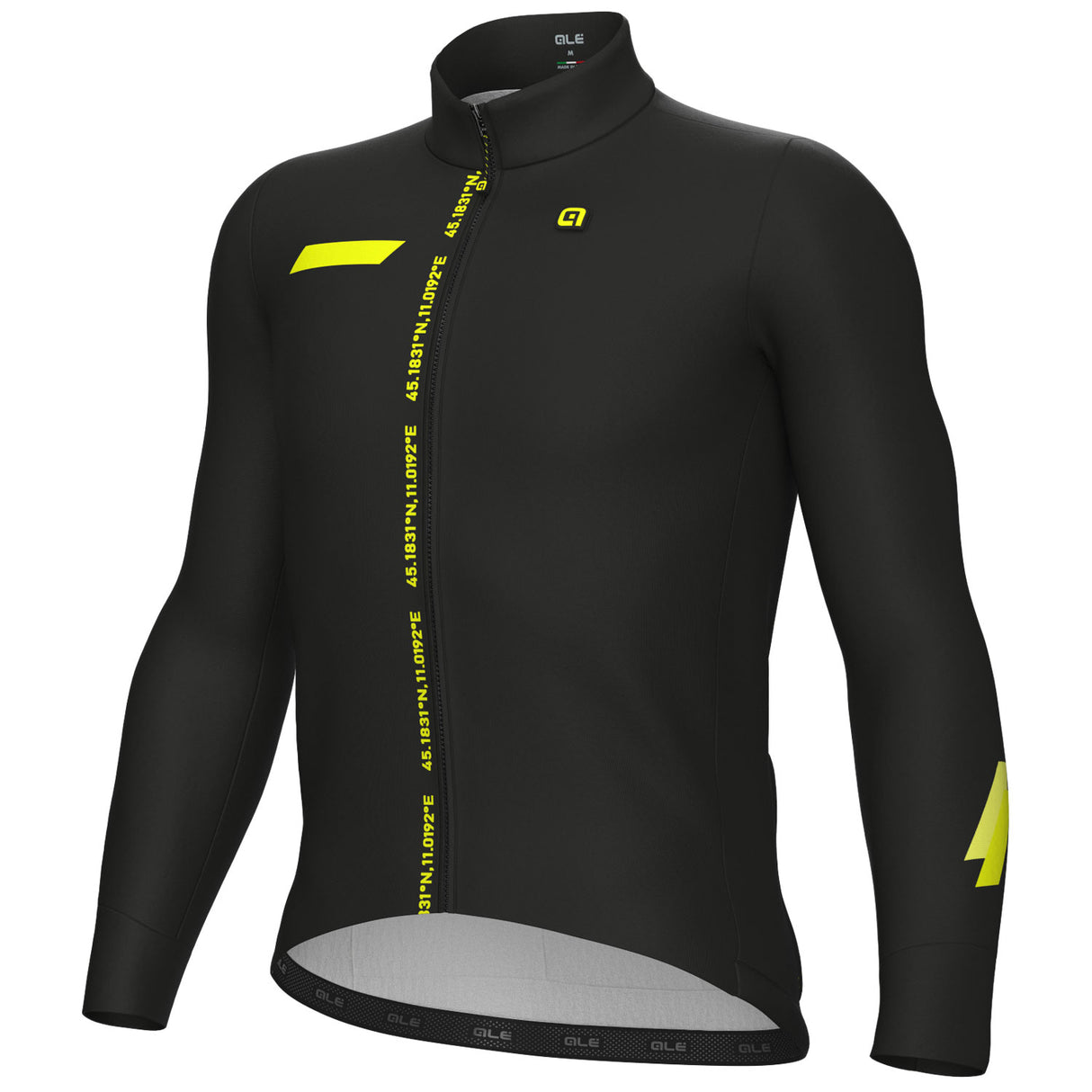 Maglia maniche lunghe Ale PR-E Follow Me - Nero - N