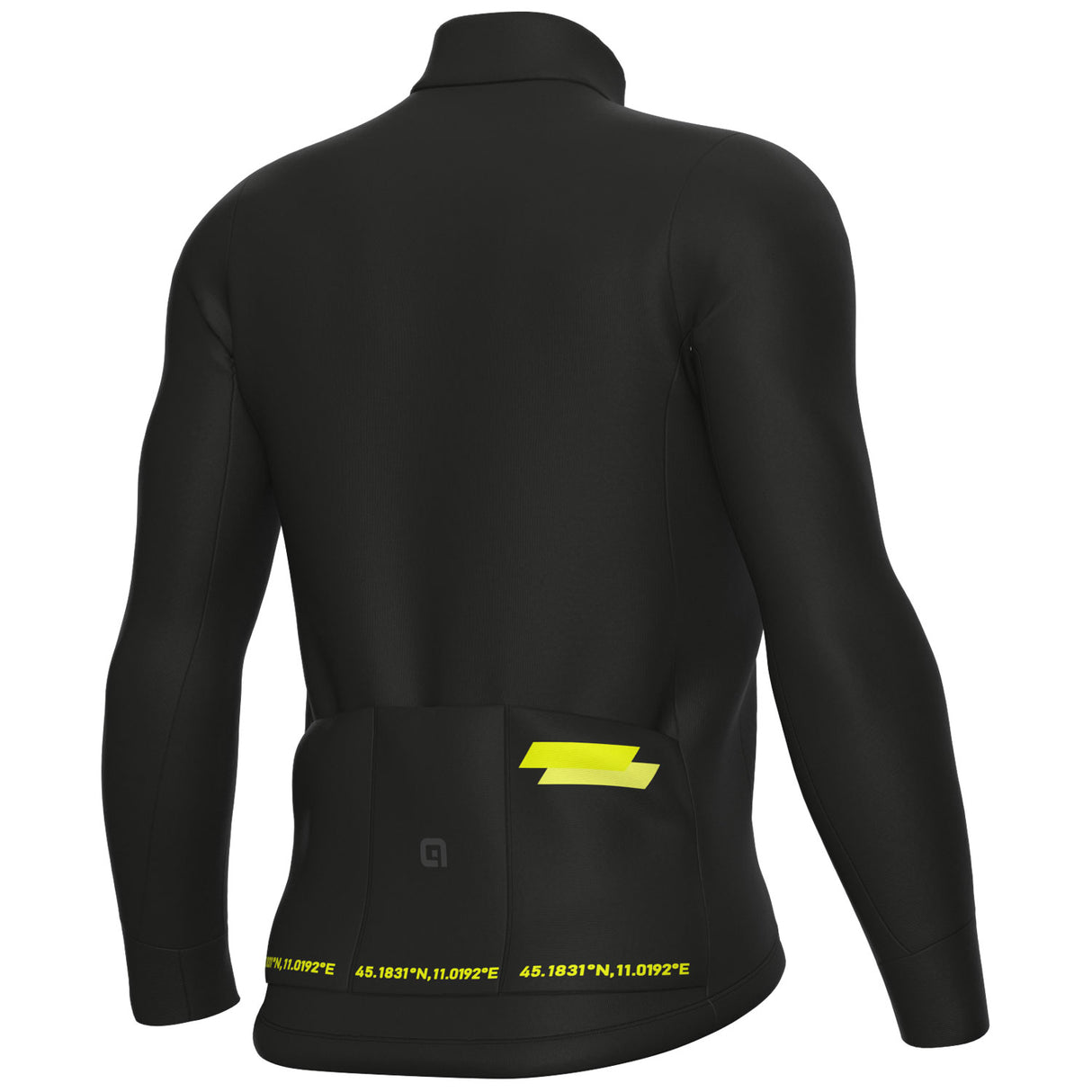 Maglia maniche lunghe Ale PR-E Follow Me - Nero - O