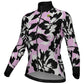 Maglia maniche lunghe donna Ale PR-E Flower - Rosa - E