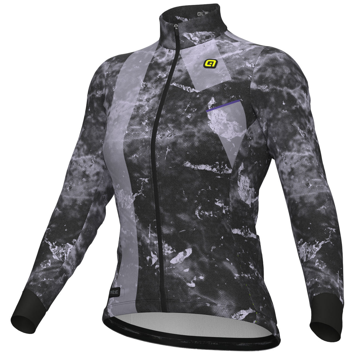 Maglia maniche lunghe donna Ale PR-E Icy - Nero - E