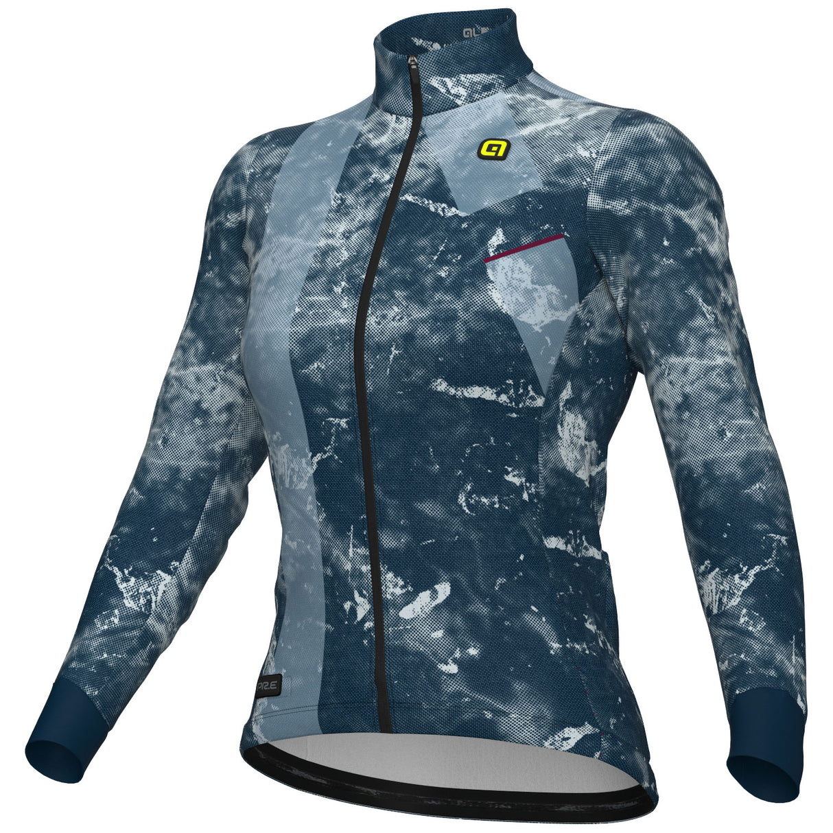 Maglia maniche lunghe donna Ale PR-E Icy - Blu - F