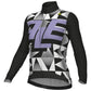 Maglia maniche lunghe donna Ale PR-E Multiverso - Nero - A