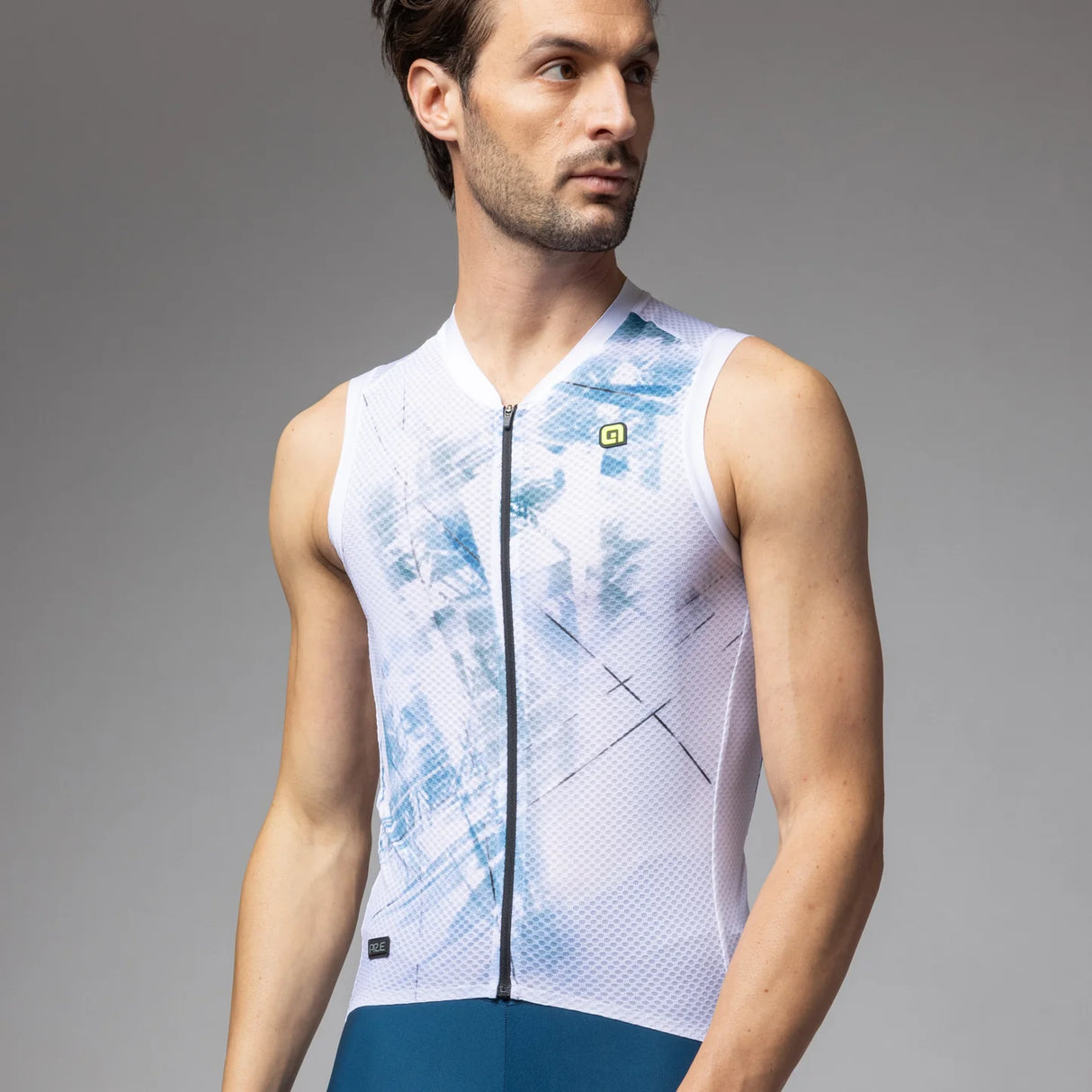 Maglia senza maniche Ale PR-E Mirror - Bianco - H