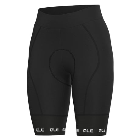 Pantaloncini donna Ale PR-E Strada 2.0 - Nero bianco - B