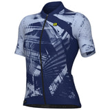 Maglia donna Ale PR-E Palm - Blu - L