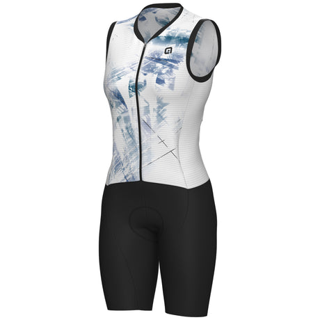 Body donna senza maniche Ale Pragma Mirror - Bianco - E