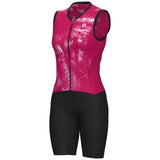 Body donna senza maniche Ale Pragma Mirror - Rosa - C