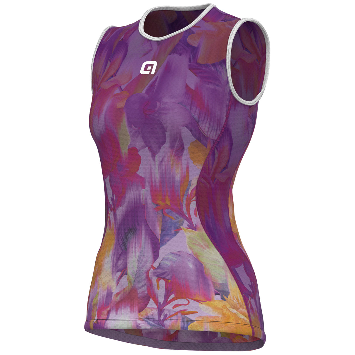 Maglia intima senza maniche donna Ale Lilium - Viola - F