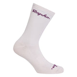 Calze Rapha Logo - Bianco bordeaux