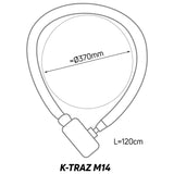 Lucchetto Zefal K-Traz M14 Zefal