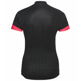 Maglia donna Odlo Essentials - Nero rosa - O