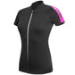 Rh+ Spirit frau trikot - Schwarz fuchsia