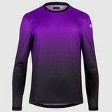 Maglia maniche lunghe Assos Trail T3 Zodzilla - Viola - B