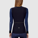 Maglia maniche lunghe donna Pissei Monviso - Blu - D