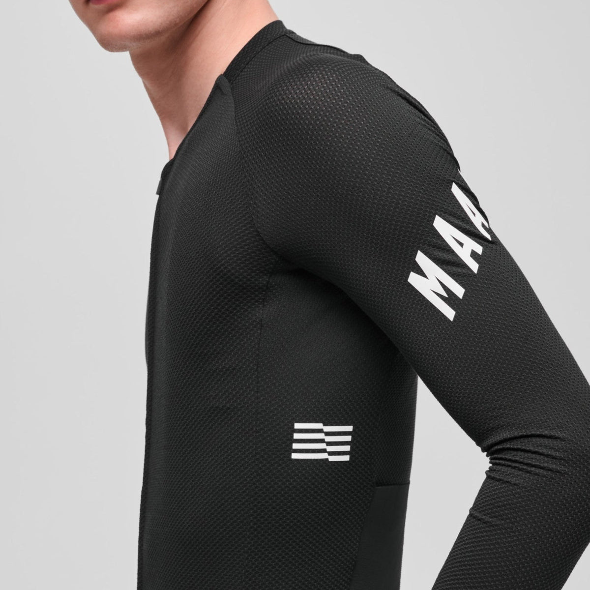Maglia maniche lunghe Maap Apex Aeon - Nero bianco