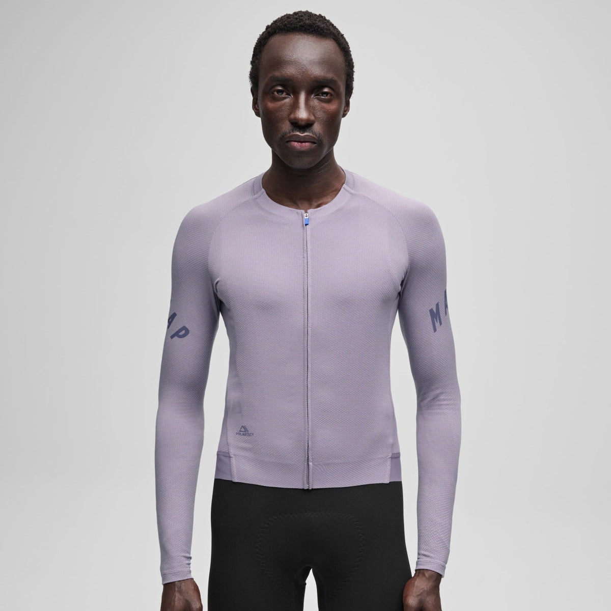 Maillot manga larga Maap Apex Aeon - Lavender grey