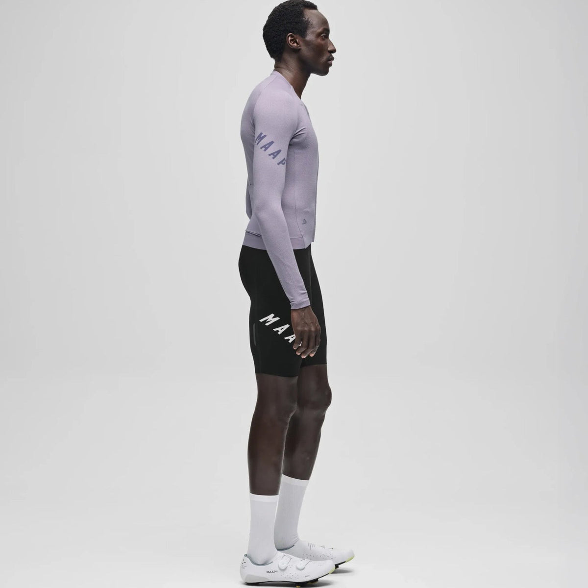 Maillot manga larga Maap Apex Aeon - Lavender grey