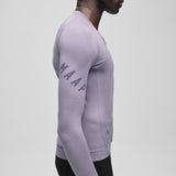 Maillot manga larga Maap Apex Aeon - Lavender grey