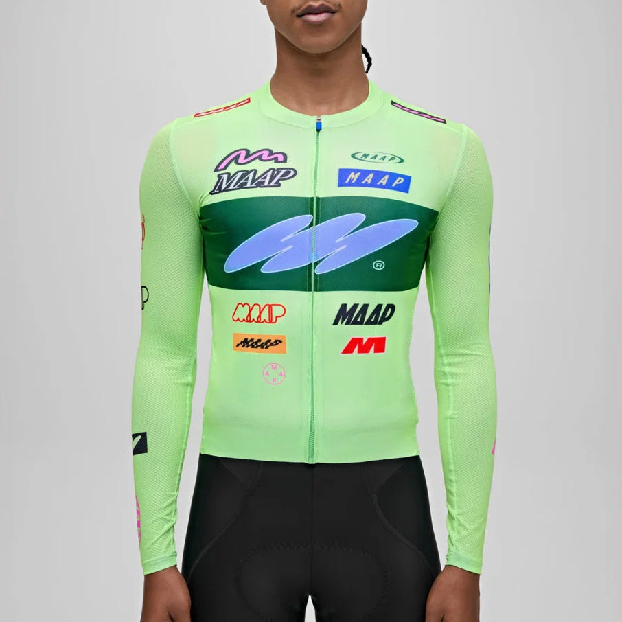 Maap Gamma Pro Air 3.0 Langarmtrikot - Glow Stick
