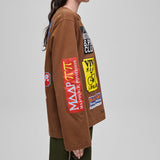 T-shirt manches longues Maap Public Possession - Marron