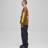 T-shirt manches longues Maap Public Possession - Marron