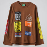 T-shirt manches longues Maap Public Possession - Marron