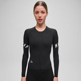 Maglia donna maniche lunghe Maap Apex Aeon - Nero bianco