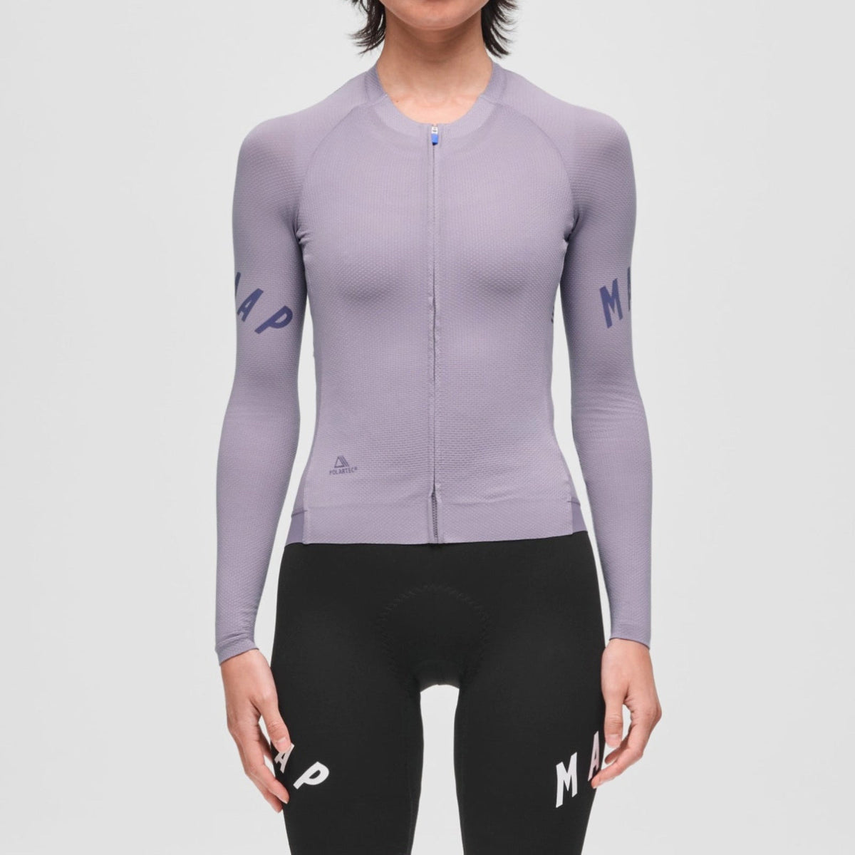 Maglia donna maniche lunghe Maap Apex Aeon - Lavender grey